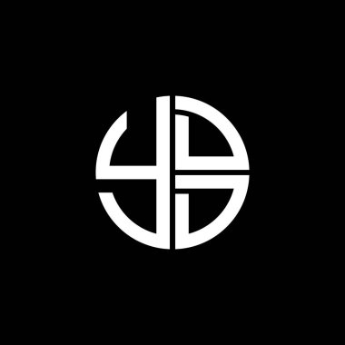 YDD logosu YDDDvector YDD monogram YDDDDletter YDD Çemberi YDDDdüz modern düz logo tasarımı
