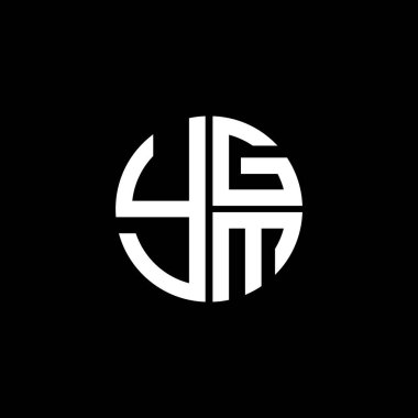 YGM logosu YGMvektör YGM monogramı YGMletter YGMMminimalist YGMDüz YGMDüz Modern düz soyut logo tasarımı