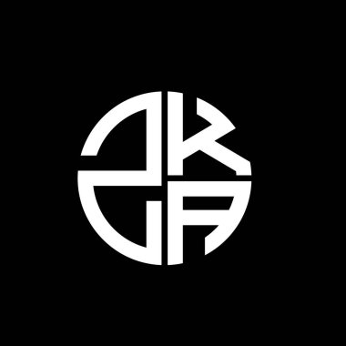ZKA logo ZKA simgesi ZKA vektörü ZKA harfi ZKA minimalist ZKA üçgeni ZKA düz, modern, soyut logo tasarımı