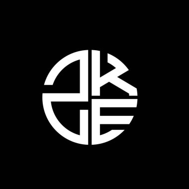 ZKE logosu ZKE simgesi ZKE monogram ZKE harfi ZKE minimalist ZKE üçgeni ZKE yassı modern düz soyut logo tasarımı