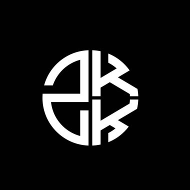 ZKK logosu ZKK simgesi ZKK vektörü ZKK harfi ZKK minimalist ZKK üçgeni düz düz modern düz soyut logo tasarımı