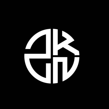 ZKN logo ZKN simgesi ZKN vektörü ZKN harfli minimalist ZKN üçgeni ZKN düz, modern, soyut logo tasarımı