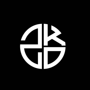 ZKO logo ZKO simgesi ZKO vektörü ZKO monogram ZKO harfi minimalist ZKO üçgeni ZKO yassı modern düz soyut logo tasarımı