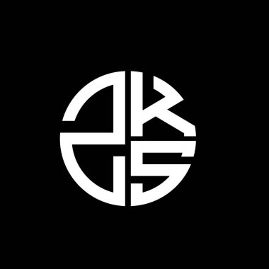ZKS logosu ZKS simgesi ZKS monogram ZKS harfi ZKS minimalist ZKS üçgeni ZKS düz düz modern düz soyut logo tasarımı