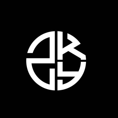 ZKY logo ZKY simgesi ZKY vektörü ZKY harfi ZKY minimalist ZKY üçgeni ZKY düz düz modern düz soyut logo tasarımı