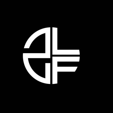 ZLF logosu ZLF vektörü ZLF monogram ZLFletter ZLFminimalist ZLFtriangle ZLFflat Eşsiz modern düz soyut logo tasarımı