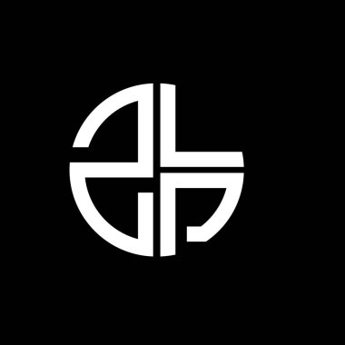 ZLP logosu ZLP simgesi ZLP monogram ZLPpletter ZLPPPtriangle ZLPflat Modern düz soyut logo tasarımı
