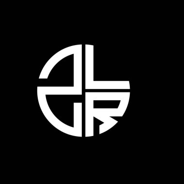 ZLR logosu ZLR ikon ZLR vektörü ZLRR monogram ZLRRRletter ZLRRRtriangle ZLRflat Modern düz soyut logo tasarımı