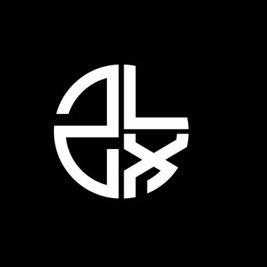ZLX logo ZLX simgesi ZLX vektörü ZLX monogram ZLXletter ZLXXXangle ZLXangle Düz Modern düz soyut logo tasarımı