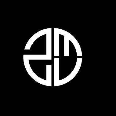 ZMV logosu ZMV simgesi ZMV vektörü ZMV harfli ZMVVVD üçgeni ZMVV düz modern düz soyut logo tasarımı