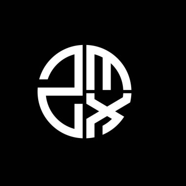 ZMX logosu ZMX simgesi ZMX vektörü ZMXharf ZMXXXXXüçgen ZMXflat modern düz soyut logo tasarımı