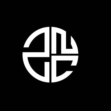 ZNC logosu ZNC simgesi ZNC vektörü ZNCletter ZNCminimalist ZNCtriangle ZNCflat düz modern soyut logo tasarımı