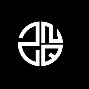 ZNQ logosu ZNQ simgesi ZNQ vektörü ZNQletter ZNQimalist ZNQtriangle ZNQflat Modern düz soyut logo tasarımı
