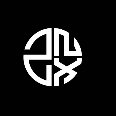 ZNX logosu ZNX simgesi ZNX vektörü ZNXletter ZNXXXXXXangle ZNXflat modern düz soyut logo tasarımı