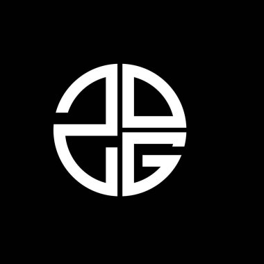 ZOG logosu ZOG simgesi ZOG vektörü ZOGletter ZOGminimalist ZOGtriangle ZOGflat Modern düz soyut logo tasarımı