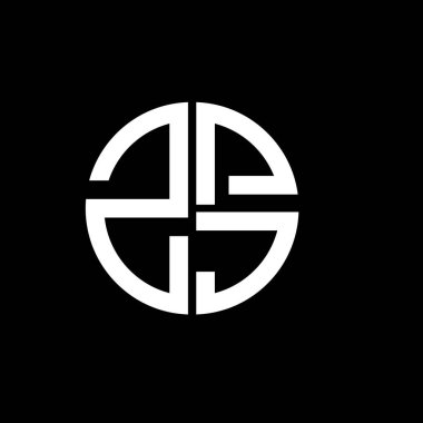 ZPJ logosu ZPJ vektörü ZPJ monogram ZPJJJP harfli ZPJJtriangle ZPJflat Modern düz soyut logo tasarımı