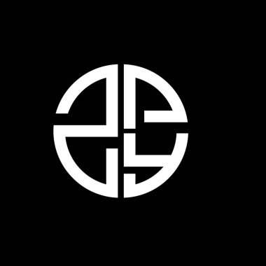 ZPY logosu ZPY simgesi ZPY vektörü ZPYletter ZPYminimalist ZPYtriangle ZPYflat Modern düz soyut logo tasarımı