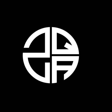 ZQA logo ZQA simgesi ZQA vektörü ZQAletter ZQAminimalist ZQAtriangle ZQAflat Modern düz soyut logo tasarımı