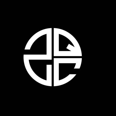 ZQC logo ZQC simgesi ZQC vektörü ZQCletter ZQCminimalist ZQCtriangle ZQCflat Modern düz soyut logo tasarımı