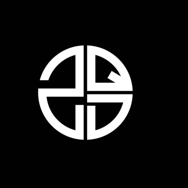 ZQD logo ZQD simgesi ZQD vektörü ZQD monogram ZQDletter ZQDtriangle ZQDtriangle ZQDflat Modern düz soyut logo tasarımı