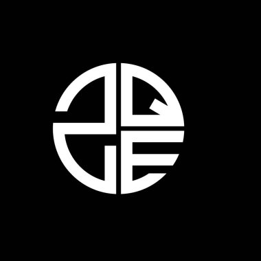 ZQE logo ZQE simgesi ZQE vektörü ZQE monogram ZQEletter ZQEminimalist ZQEtriangle ZQEflat Eşsiz modern düz soyut logo tasarımı
