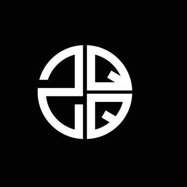 ZQQ logosu ZQQ simgesi ZQQ vektörü ZQQQ monogramı ZQQQletter ZQQQtriangle ZQQQflat benzersiz modern düz soyut logo tasarımı