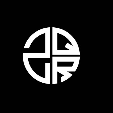 ZQR logosu ZQR simgesi ZQR vektörü ZQRletter ZQRRRRRRRüçgeni ZQRflat Modern düz soyut logo tasarımı