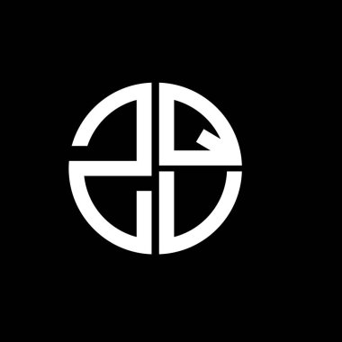 ZQV logo ZQV simgesi ZQV vektör ZQV monogram ZQVletter ZQVminimalist ZQVtriangle ZQVflat modern düz soyut logo tasarımı
