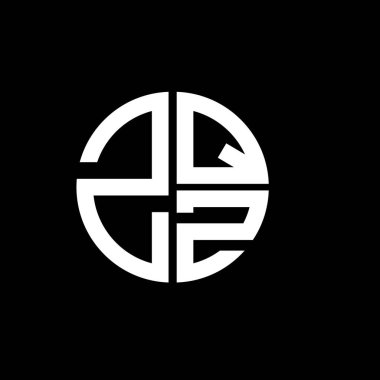 ZQZ logo ZQZ simgesi ZQZ vektörü ZQZ monogram ZQZZZminimalist ZQZangle ZQZflat Modern düz soyut logo tasarımı