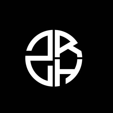 ZRH logosu ZRH ikon ZRH vektörü ZRH harfi ZRH minimalist ZRH üçgeni ZRH düz modern düz soyut logo tasarımı
