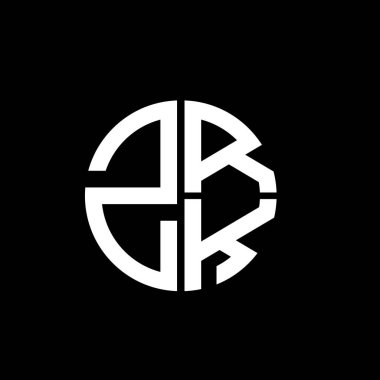 ZRK logosu ZRK simgesi ZRK vektörü ZRK harfi ZRK minimalist ZRK üçgeni ZRK düz, modern, soyut logo tasarımı