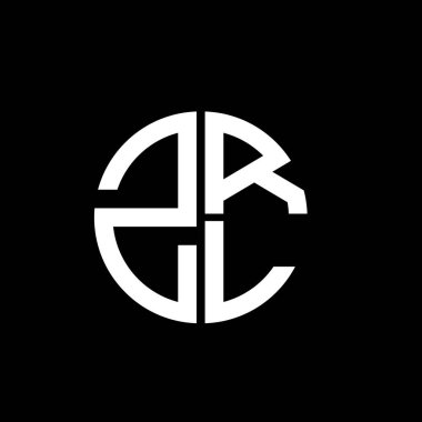 ZRL logo ZRL simgesi ZRL vektörü ZRL harfi ZRL minimalist ZRL üçgeni ZRL düz düz modern düz soyut logo tasarımı