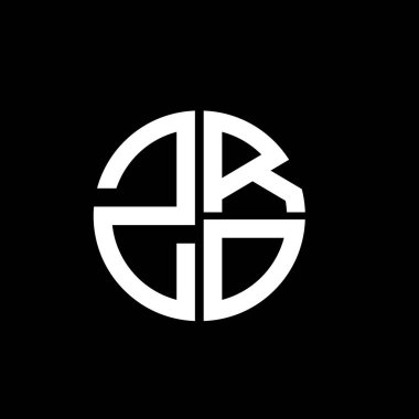 ZRO logosu ZRO simgesi ZRO vektörü ZRO harfi ZRO minimalist ZRO üçgeni ZRO düz, modern, soyut logo tasarımı