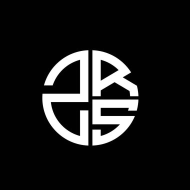 ZRS logosu ZRS vektörü ZRS monogramı ZRS harfi minimalist ZRS üçgeni ZRS düz düz modern düz soyut logo tasarımı