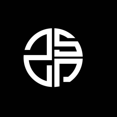 ZSP logosu ZSP simgesi ZSP vektörü ZSP monogram ZSPMinimalist ZSPtriangle ZSPflat Eşsiz modern düz soyut logo tasarımı