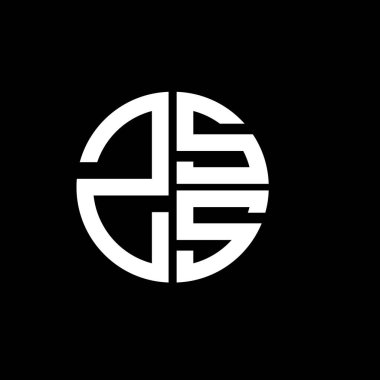 ZSS logosu ZSS simgesi ZSS monogram ZSSharf ZSSminimalist ZSStriangle Düz Düz Soyut logo tasarımı