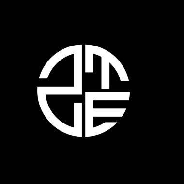 ZTE logosu ZTE simgesi ZTE vektörü ZTEletter ZTEminimalist ZTEtriangle ZTEflat Modern düz soyut logo tasarımı