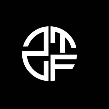 ZTF logo ZTF simgesi ZTF vektörü ZTFF monogramı ZTFminimalist ZTFangle ZTFflat Modern düz soyut logo tasarımı