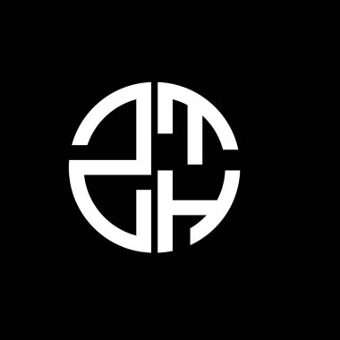 ZTH logosu ZTH simgesi ZTH vektörü ZTH monogram ZTHletter ZTHÜçgeni ZTHangle Eşsiz modern düz soyut logo tasarımı