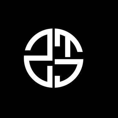 ZTJ logosu ZTJ ikonu ZTJ vektörü ZTJJ monogramı ZTJJJJJ minimalist ZTJtriangle ZTJflat Modern düz soyut logo tasarımı