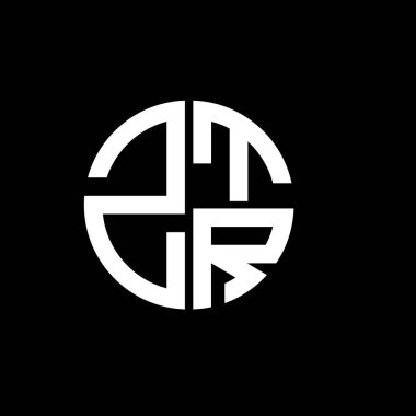 ZTR logosu ZTR simgesi ZTR vektörü monogram ZTRharf ZTRminimalist ZTRtriangle ZTRflat Eşsiz modern düz soyut logo tasarımı