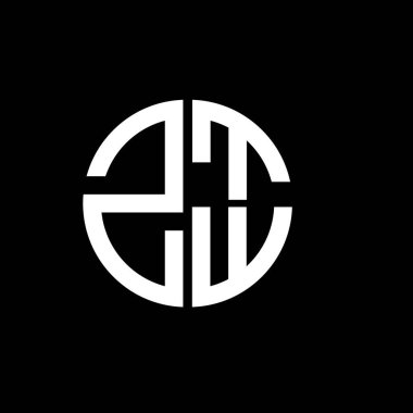 ZTW logosu ZTW simgesi ZTW vektör ZTW monogram ZTWletter ZTWminimalist ZTWWtriangle ZTWflat Modern düz soyut logo tasarımı
