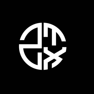 ZTX logosu ZTX simgesi ZTX vektörü ZTXharf ZTXXXXXXüçgen ZTXDüz Modern düz soyut logo tasarımı