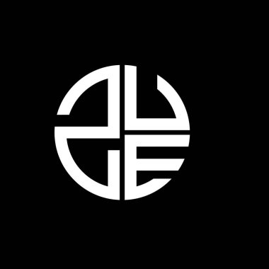 ZUE logosu ZUE simgesi ZUE vektörü ZUEletter ZUEminimalist ZUEtriangle ZUEflat Modern düz soyut logo tasarımı