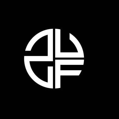 ZUF logosu ZUF vektörü ZUF monogramı ZUFletter ZUFminimalist ZUFtriangle ZUFflat Modern düz soyut logo tasarımı