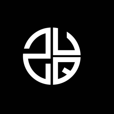ZUQ logosu ZUQ simgesi ZUQ vektörü ZUQletter ZUQimalist ZUQtriangle ZUQflat Modern düz soyut logo tasarımı