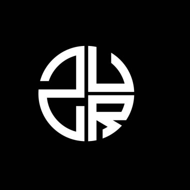 ZUR logosu ZUR ikonu ZUR monogram ZURharf ZURminimalist ZURtriangle ZURflat Modern düz soyut logo tasarımı