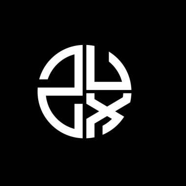ZUX logosu ZUX simgesi ZUX vektörü ZUXletter ZUXimalist ZUXtriangle ZUXflat Modern düz soyut logo tasarımı