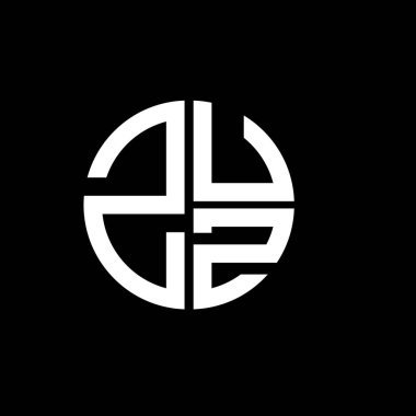 ZUZ logosu ZUZ ikonu ZUZ vektörü ZUZletter ZUZtriangle ZUZangle Düz Modern düz soyut logo tasarımı
