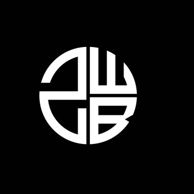ZWB logosu ZWB simgesi ZWB vektörü ZWBletter ZWBminimalist ZWBtriangle ZWBflat Modern düz soyut logo tasarımı